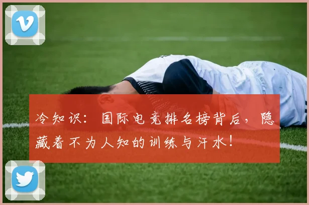 冷知识：国际电竞排名榜背后，隐藏着不为人知的训练与汗水！