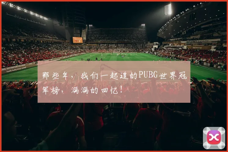 那些年，我们一起追的PUBG世界冠军榜，满满的回忆！